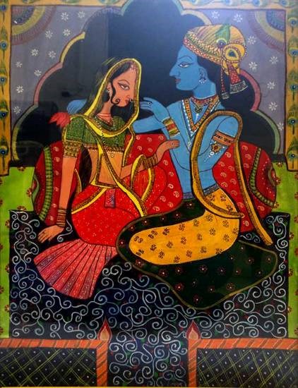 Miniature Art, painting by Shikha Rathore