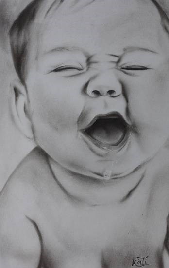 Word of Innocence, painting by Kirti Agarwal