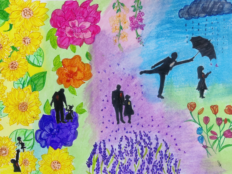 painting by Isha Agnihotri - You are my heart