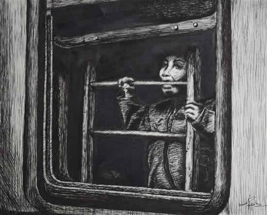 Tomorrow could be some that you have been waiting for, painting by Arghadeep Saha