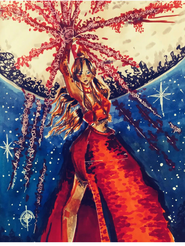 Painting  by Tamanna Ameen - Dancing