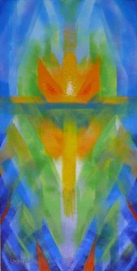 Spiritual, painting by Chitra Vaidya