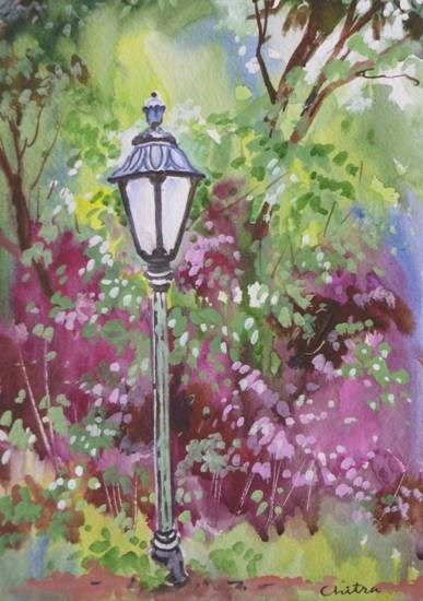 Mahabaleshwar Club IX, painting by Chitra Vaidya