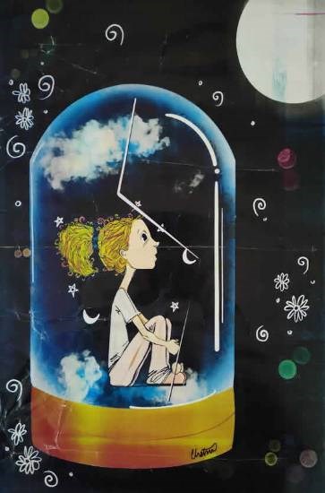 Desire, painting by Chetna Kumari