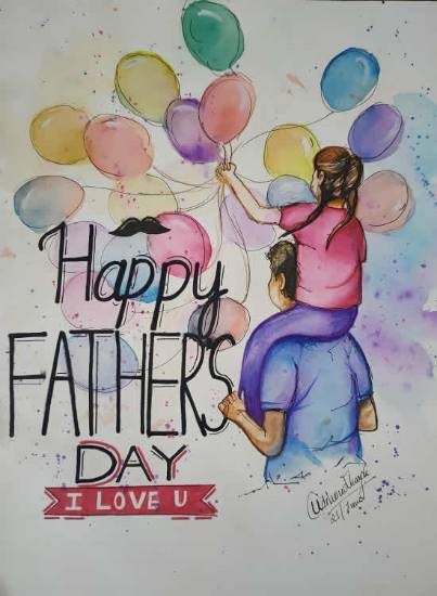 Breezing Love, painting by Urmila Choudhary