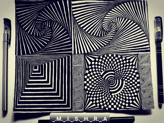 Illusions, painting by Anamika Mishra