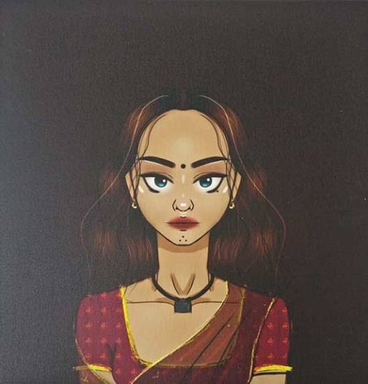 Painting  by Smriti Pandey - Sweet fierceness