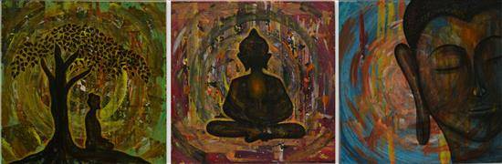 painting by Anjalee S Goel - Divinity