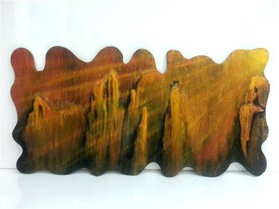 Sunrise, painting by Anjalee S Goel