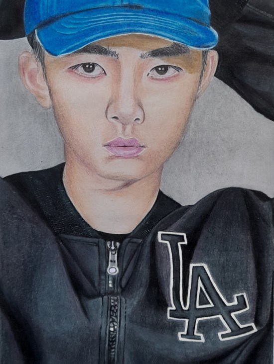 D.o., painting by Dharitha Surgi