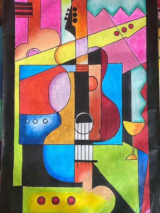 Abstract Art, painting by Saumya Mittal