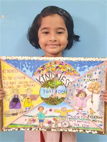 Painting by Riddhi Kala - Kindness