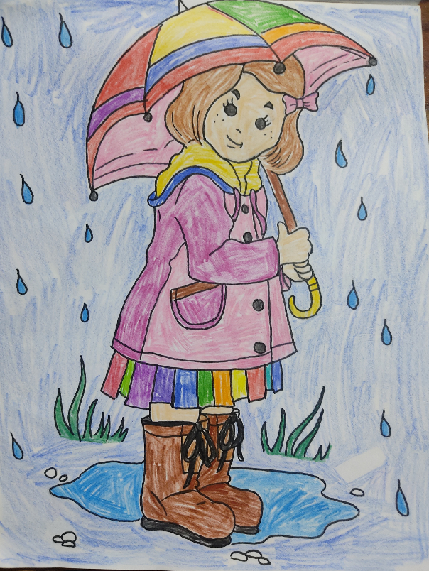 Rainy season Painting by Aarnav Pillai