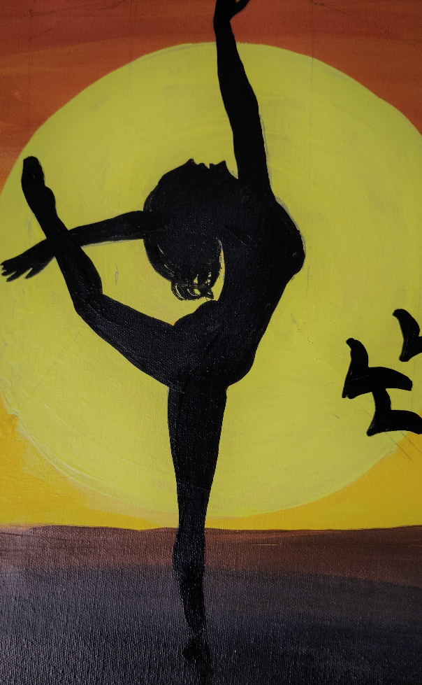 painting by Richie Dalai - Freedom