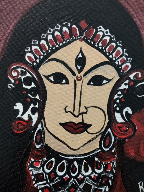 Maa, painting by Richie Dalai