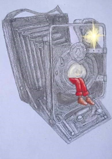 candescent confinement, painting by Amoli Kaur Gill