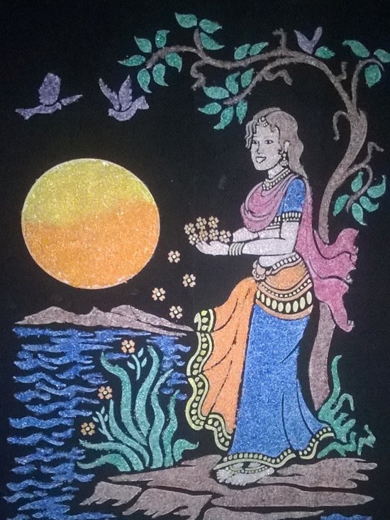 Nature beauty, painting by Divya Joseph