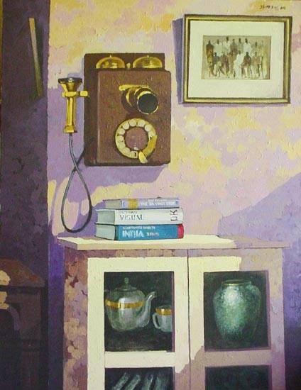 Nostalgia, painting by Anwar Husain