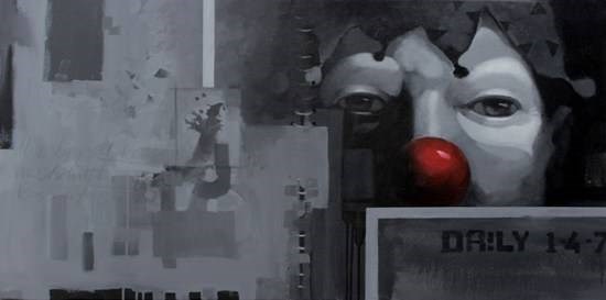 Mumbai Diary - 15, painting by Anwar Husain