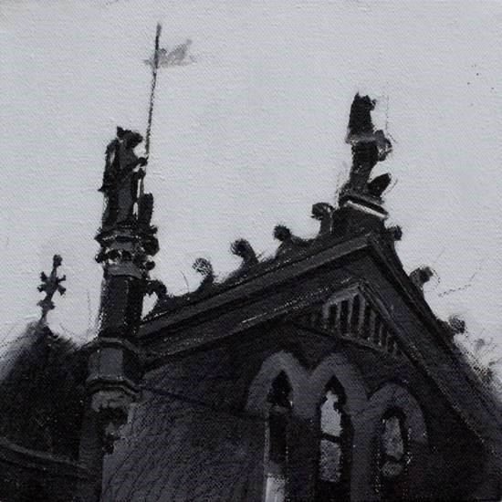 Mumbai Diary - 103, painting by Anwar Husain