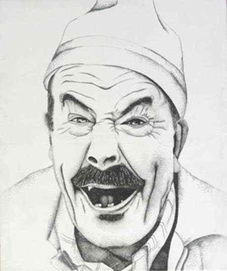 Hysteria, painting by Anuj Malhotra