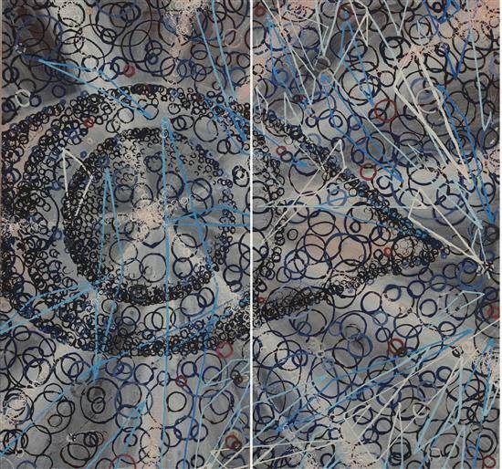 Silent Future - 3, painting by Anuj Malhotra