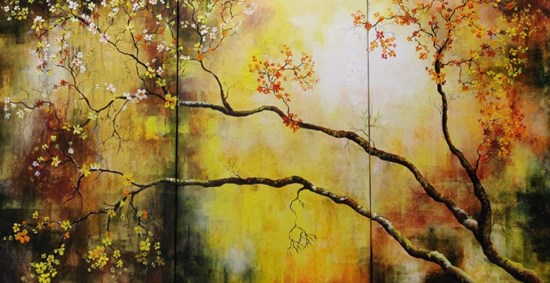Fall of season 11, painting by Anuj Malhotra