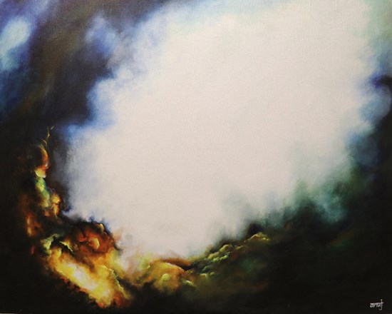Miracles 1, painting by Anuj Malhotra