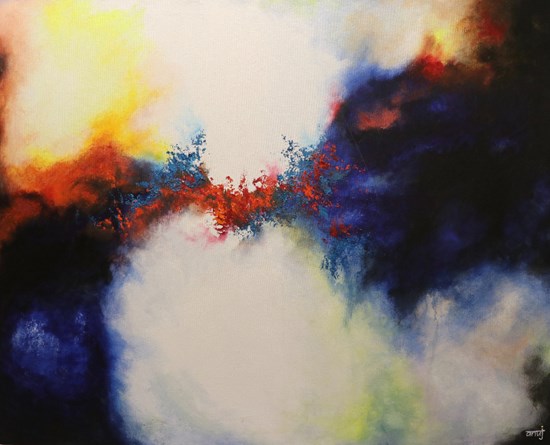 Miracles  2, painting by Anuj Malhotra