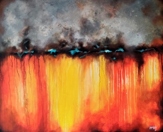 Horizons 31, painting by Anuj Malhotra