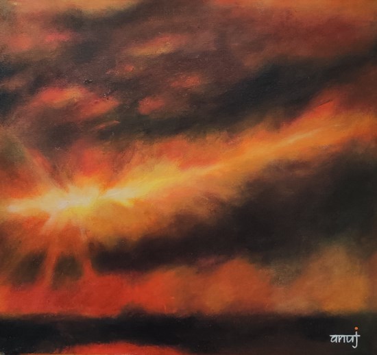 Horizons 36, painting by Anuj Malhotra