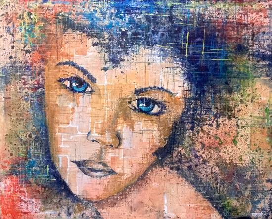 Prophecy, painting by Anuj Malhotra