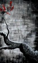 Painting by Anuj Malhotra - Cherry Blossom III