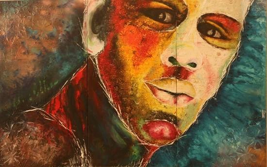 Perspectives - 2 (Set of 3), painting by Anuj Malhotra