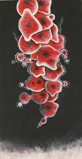 Anger, painting by Anuj Malhotra