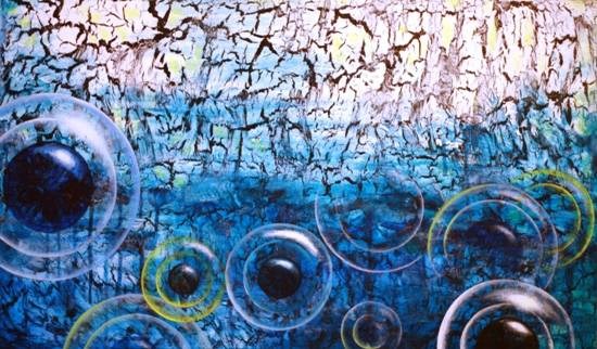 Awakening I, painting by Anuj Malhotra