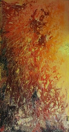 Illusion, painting by Anuj Malhotra