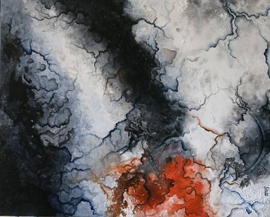 Magnetic, painting by Anuj Malhotra