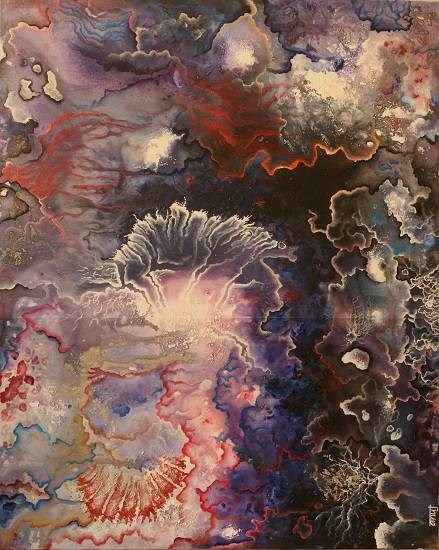 Silent Future - 1, painting by Anuj Malhotra