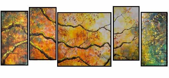 Fall, painting by Anuj Malhotra