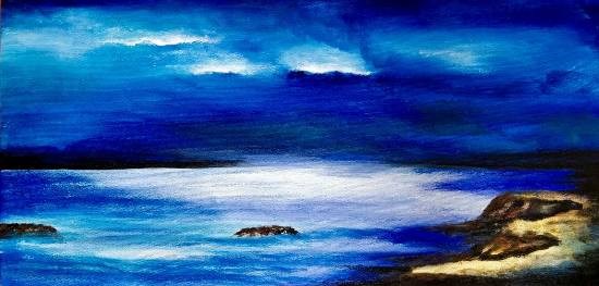 Dreamer - 19, painting by Anuj Malhotra