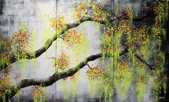 Fall of Season 10, painting by Anuj Malhotra