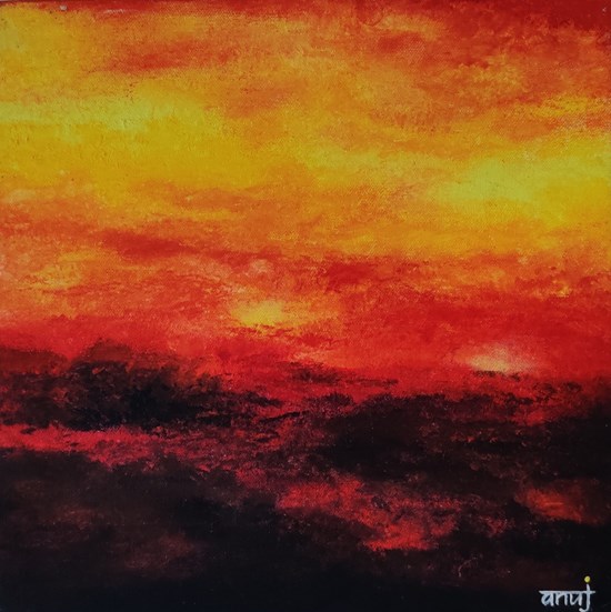 Horizons 29, painting by Anuj Malhotra