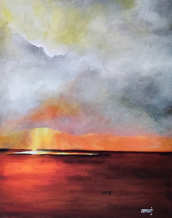 Horizons 30, painting by Anuj Malhotra