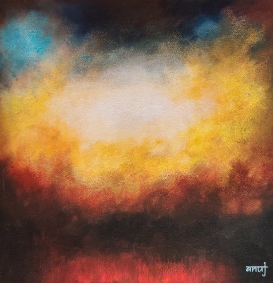 Horizons 32, painting by Anuj Malhotra