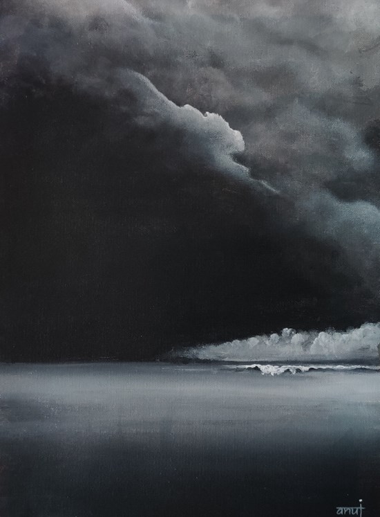 Horizons 40, painting by Anuj Malhotra