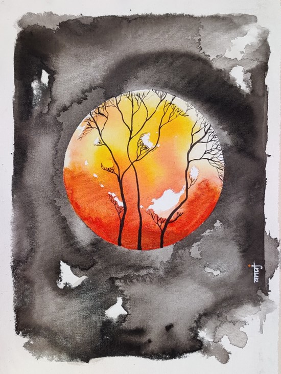 Horizons 44, painting by Anuj Malhotra