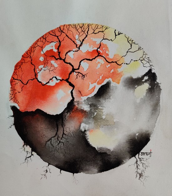 Horizons 47, painting by Anuj Malhotra