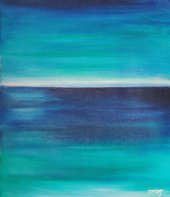 Horizons 52, painting by Anuj Malhotra