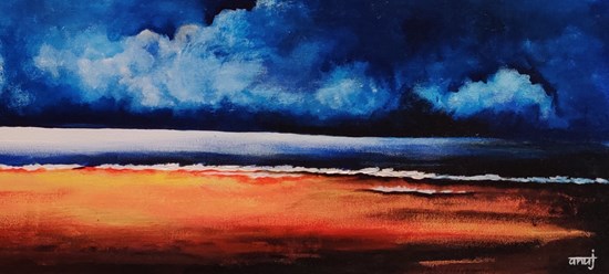 Horizons 55, painting by Anuj Malhotra